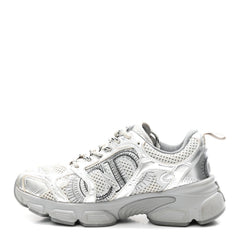 Technical Mesh Dior Chrono Sneakers 36 Silver