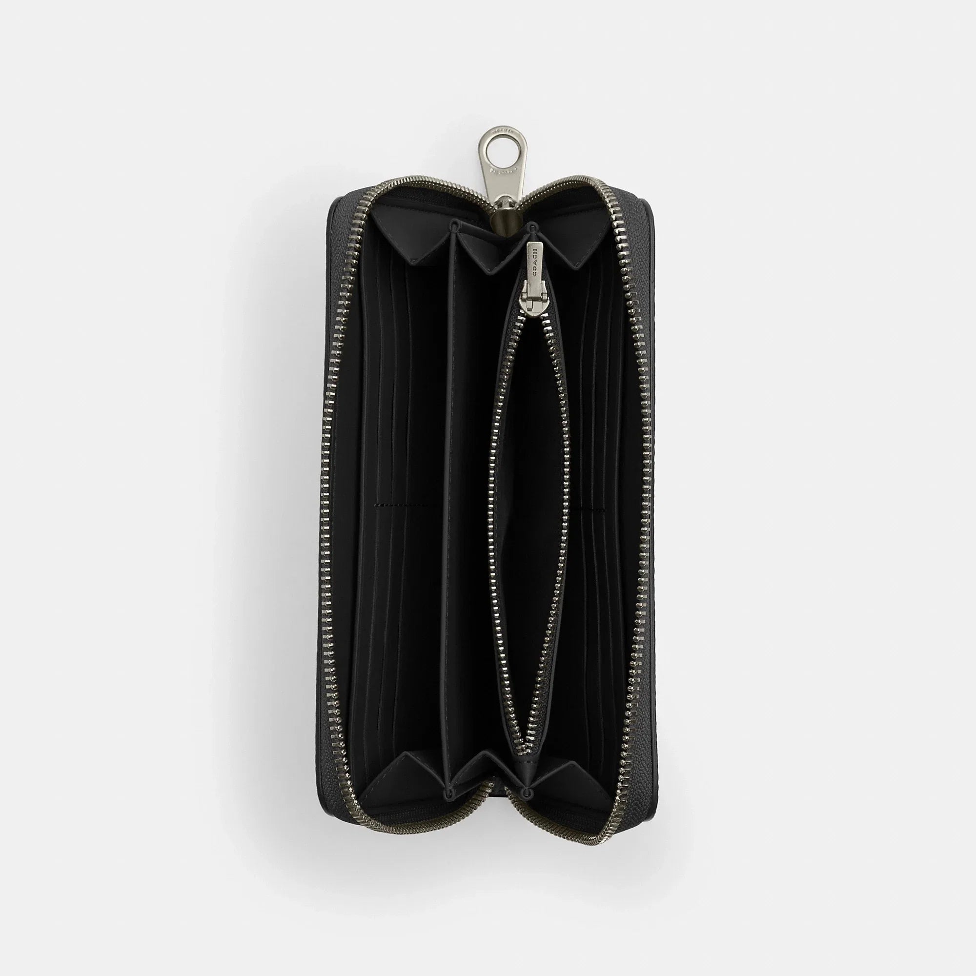 Coach Outlet Long Zip Around Wallet In Signature Canvas