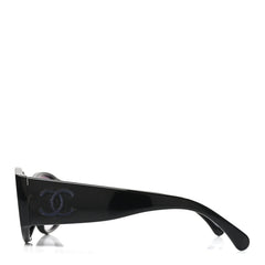 Acetate CC Logo Sunglasses 5450 Black