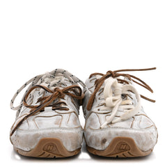 X NEW BALANCE Bleached Calfskin 530 SL Sneakers 39 White