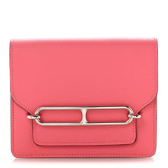 Chevre Mysore Roulis Slim Wallet Rose Azalee