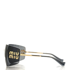 Metal Runway Sunglasses SMU54Y Slate Grey
