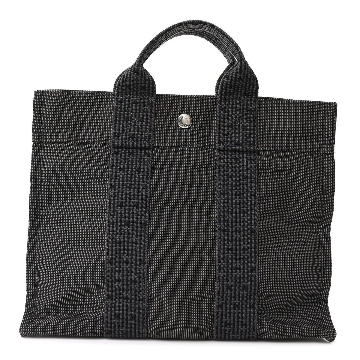 Canvas Herline PM Tote Grey