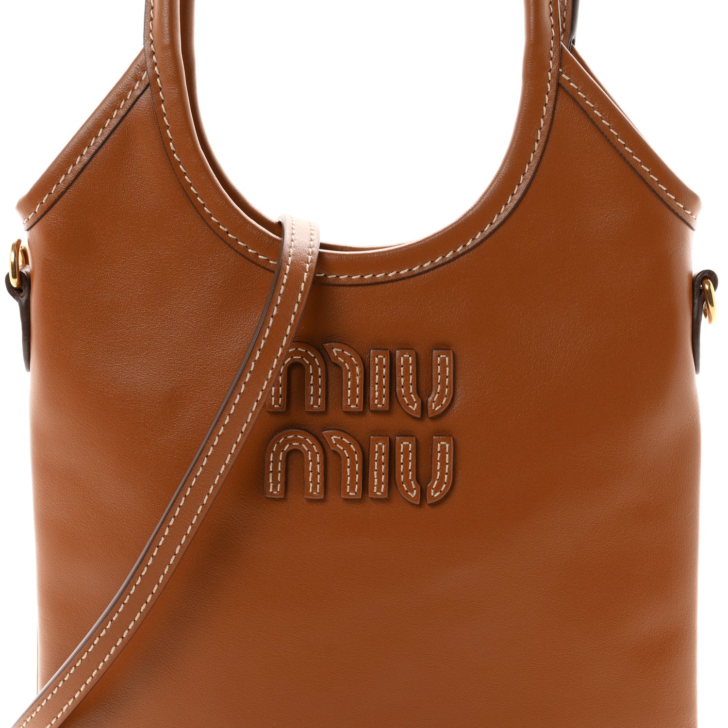 Nappa Mini Ivy Bag Cognac
