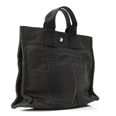 Canvas Herline PM Tote Grey