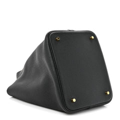 Taurillon Clemence Picotin Lock 22 MM Black