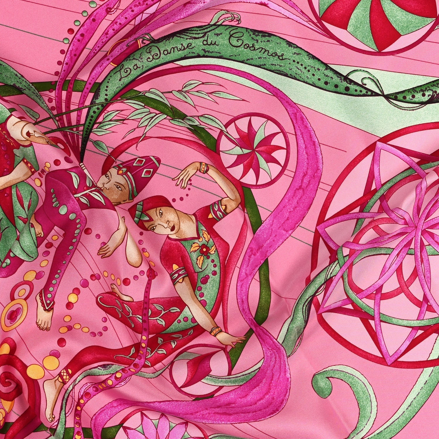 Silk La Danse Du Cosmos Scarf 90
