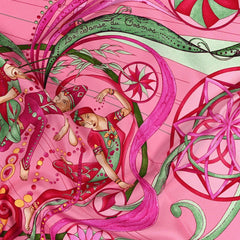 Silk La Danse Du Cosmos Scarf 90