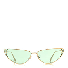 Metal MissDior B1U Butterfly Sunglasses Gold