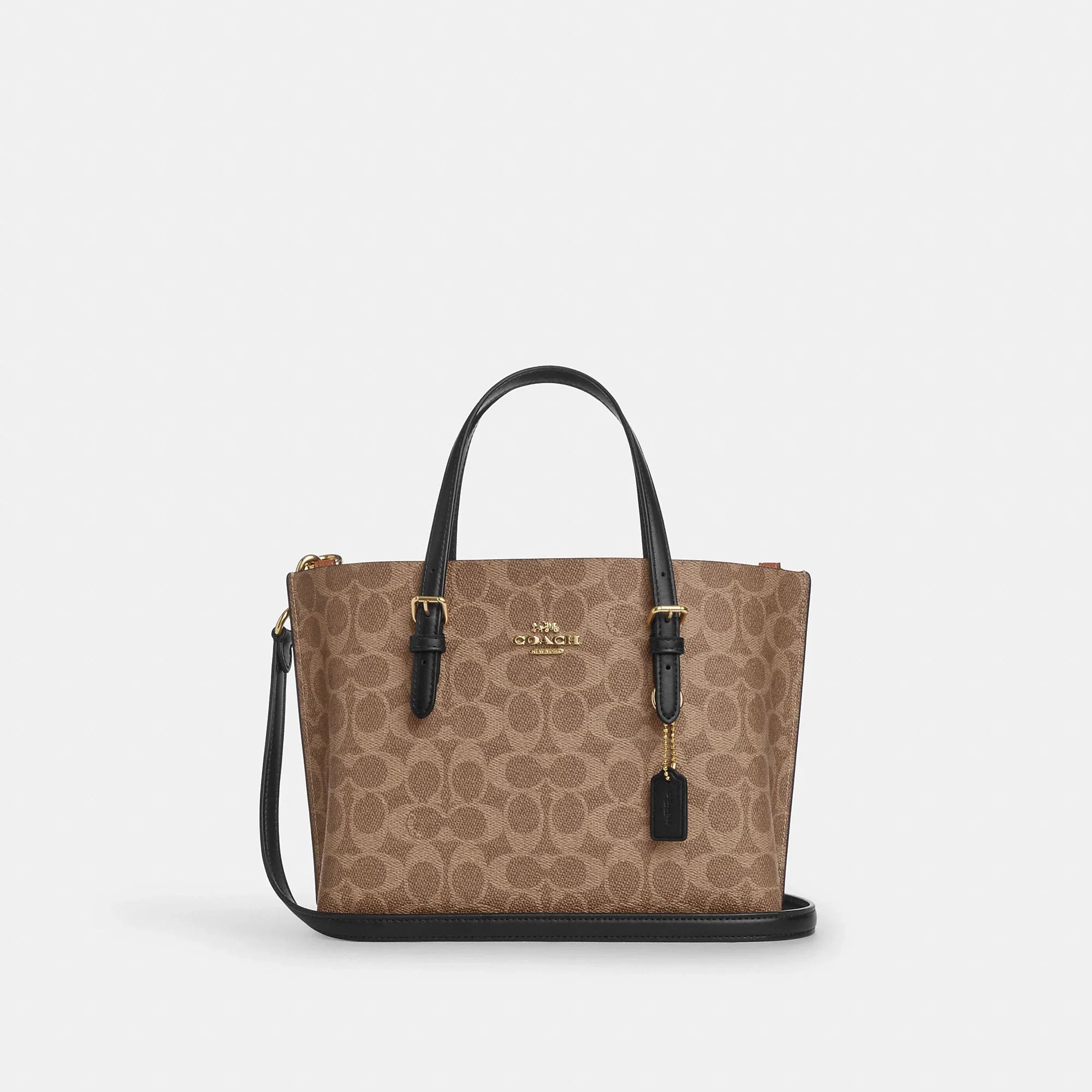 Coach Outlet Mollie Tote Bag 25 In Signature Canvas