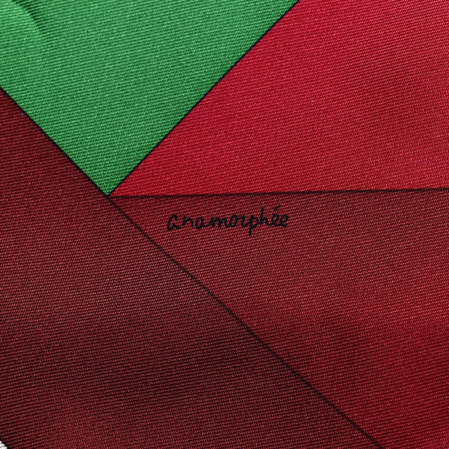 Silk Perspective Cavaliere 90 Twill Orange Rouge H Vert