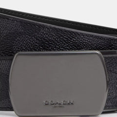 Coach Outlet Plaque Buckle Cut To Size Reversible Belt, 38 Mm