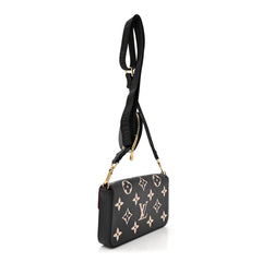 Empreinte Monogram Giant Felicie Pochette Black Beige