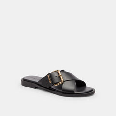 Coach Outlet Crisscross Buckle Sandal