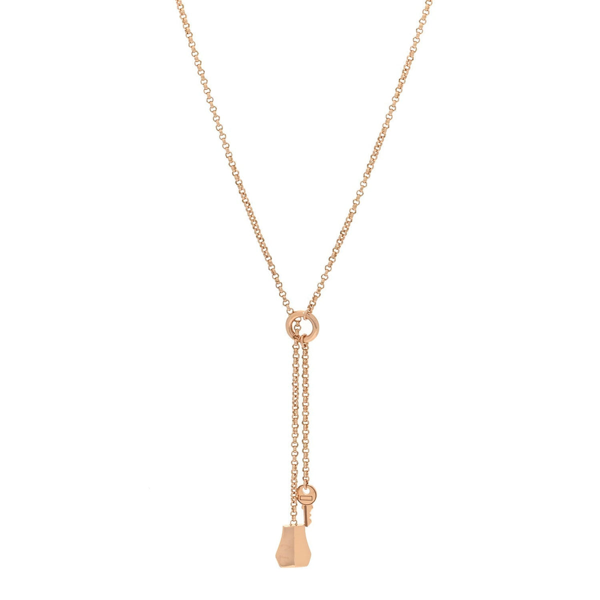 18K Rose Gold PM Kelly Clochette Necklace