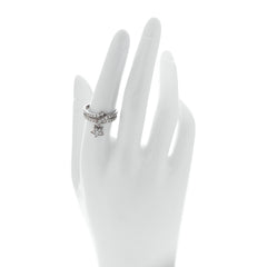 18K White Gold Diamond Étolie Filante Ring 55 7.25