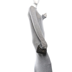 Nappa Matelasse Pouch Sand Coffee