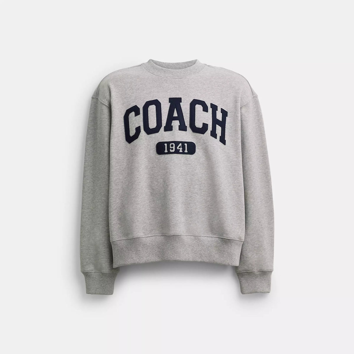 Coach Outlet Sporty Signature Boyfriend Crewneck Sweatshirt