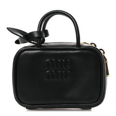 Nappa Micro Bag Black