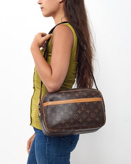 Louis Vuitton Monogram Canvas Reporter PM Crossbody Bag