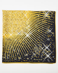 Hermès Black and Gold Multi "Magic Kelly" Silk Printed 90cm Scarf