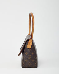 Louis Vuitton Monogram Canvas Looping Bag PM Shoulder Bag