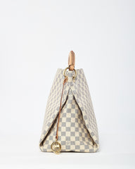 Louis Vuitton Damier Azur Coated Canvas Artsy MM Shoulder Bag