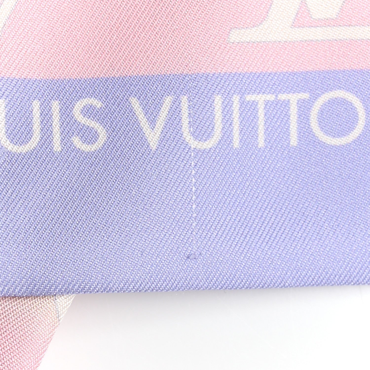 Silk Monogram Escale Confidential Bandeau Pink