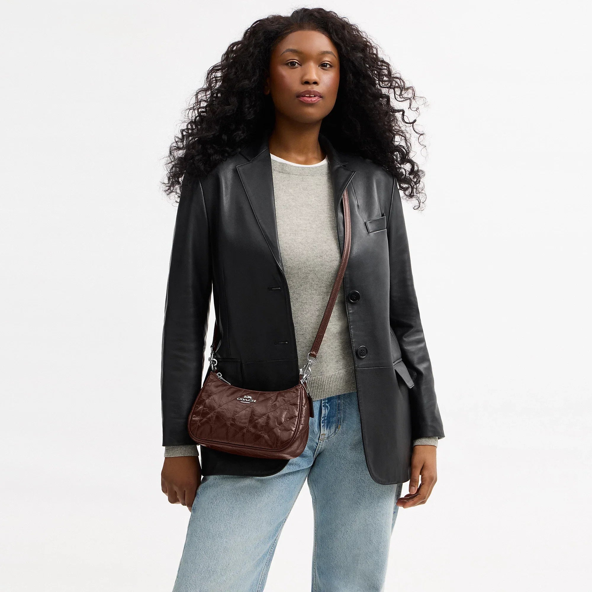 Coach Outlet Teri Shoulder Bag With Quilting