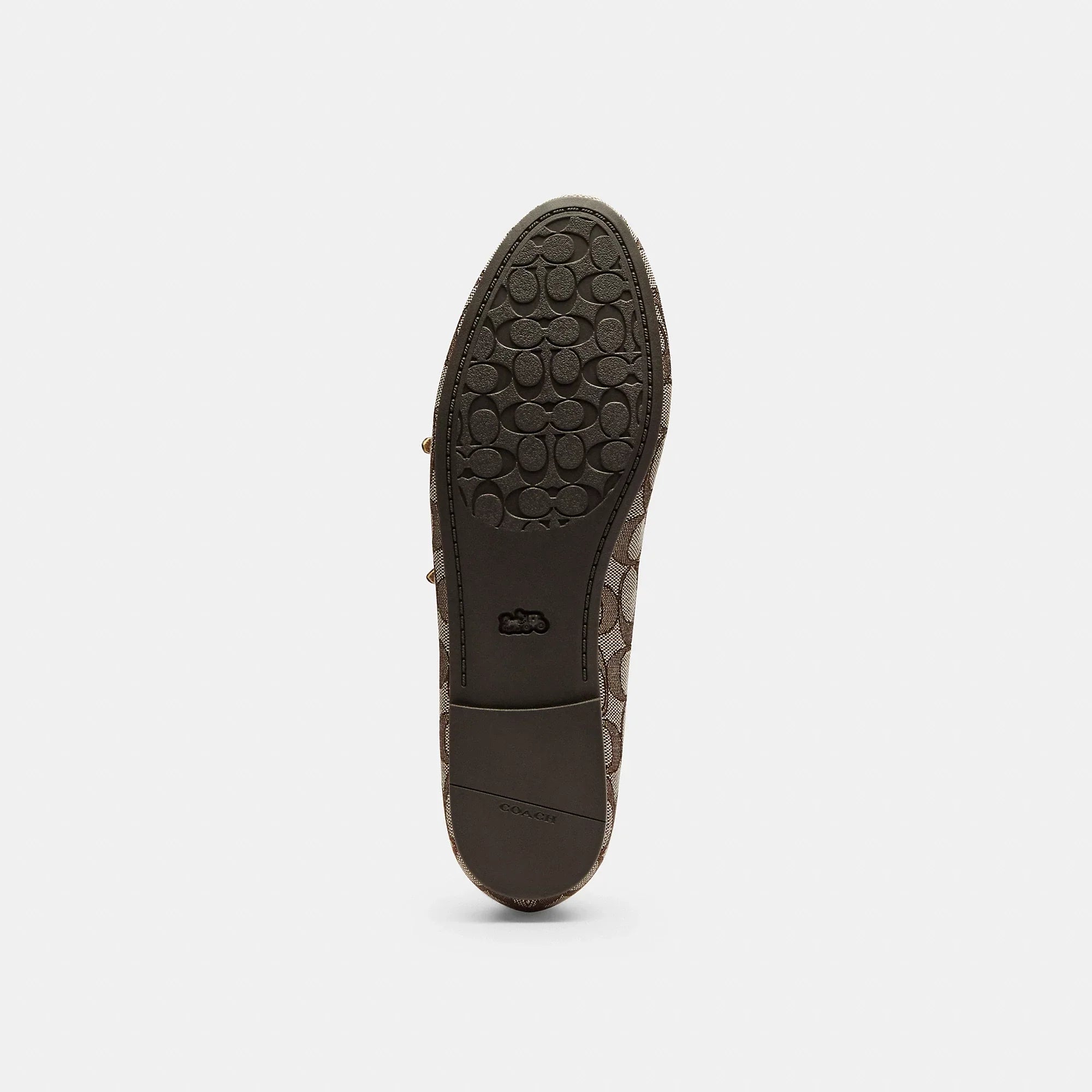 Coach Outlet Double Buckle Mary Jane In Signature Jacquard