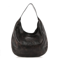Nappa Old Hobo Bag Caffe