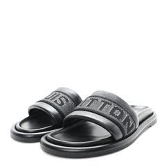 Logo Slide Sandals 39 Black