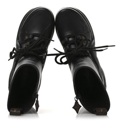 Mat Rubber Monogram LV Archlight Sneaker Boots 38 Black