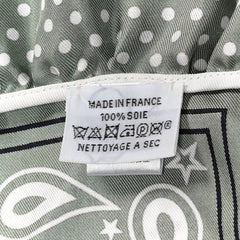Silk Brides De Gala Bandana A Pois Scarf 70