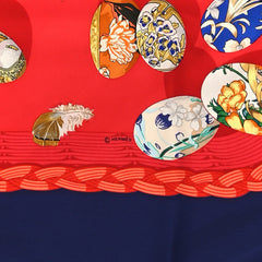 Silk Couvee d'Hermes Scarf 90