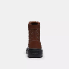 Coach Outlet Combat Boot In Signature Leather