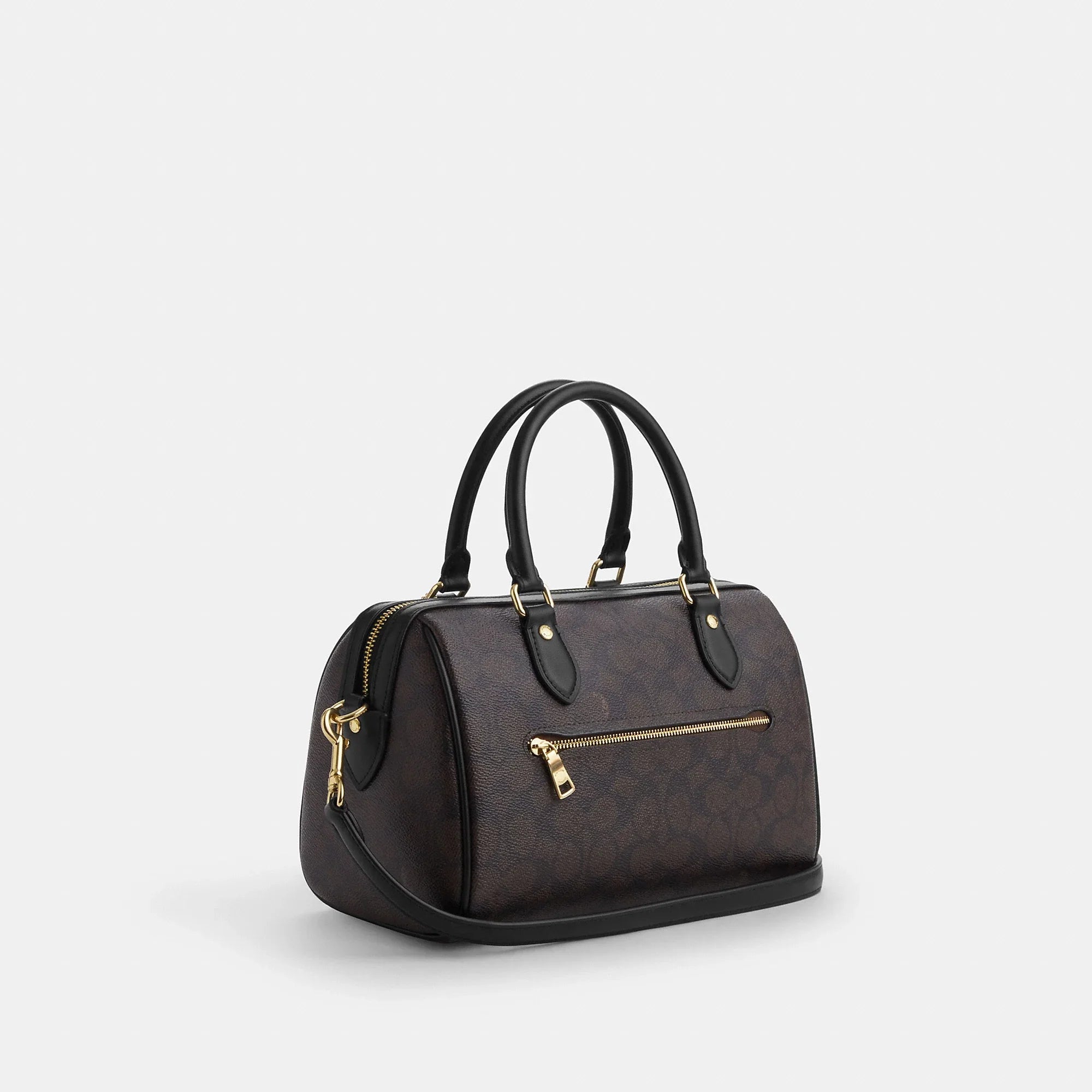 Coach Outlet Rowan Satchel Bag In Signature Canvas