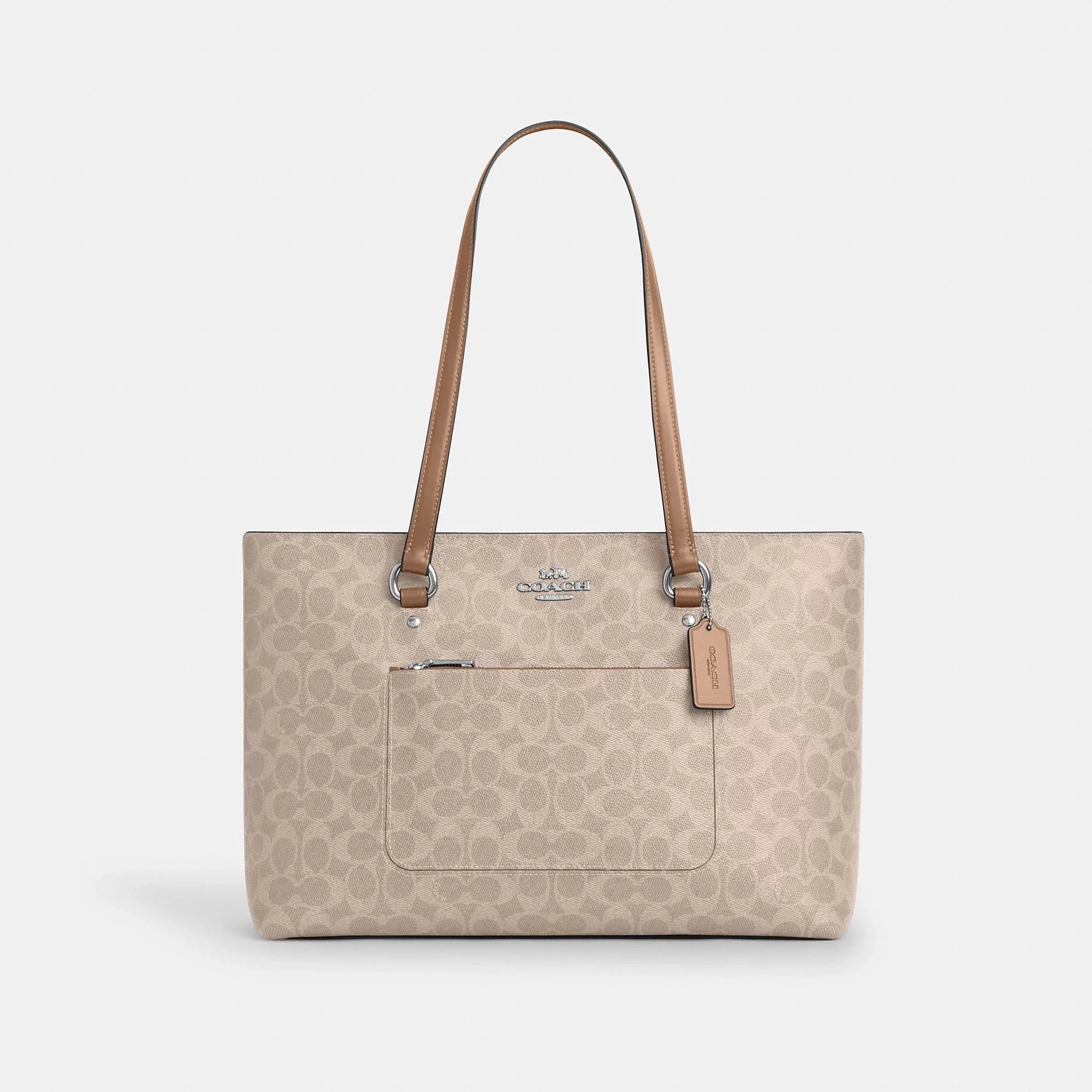 Coach Outlet Station Tote Bag In Signature Canvas