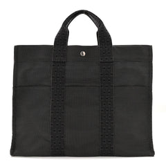 Canvas Herline MM Tote Grey