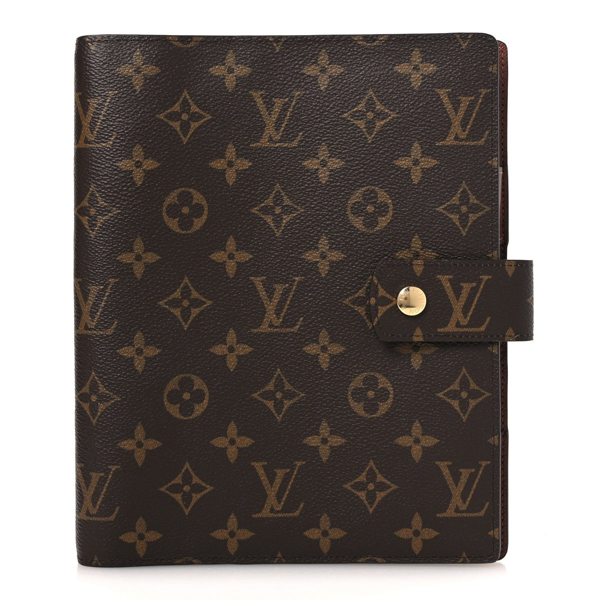Monogram Large Ring Agenda Cover