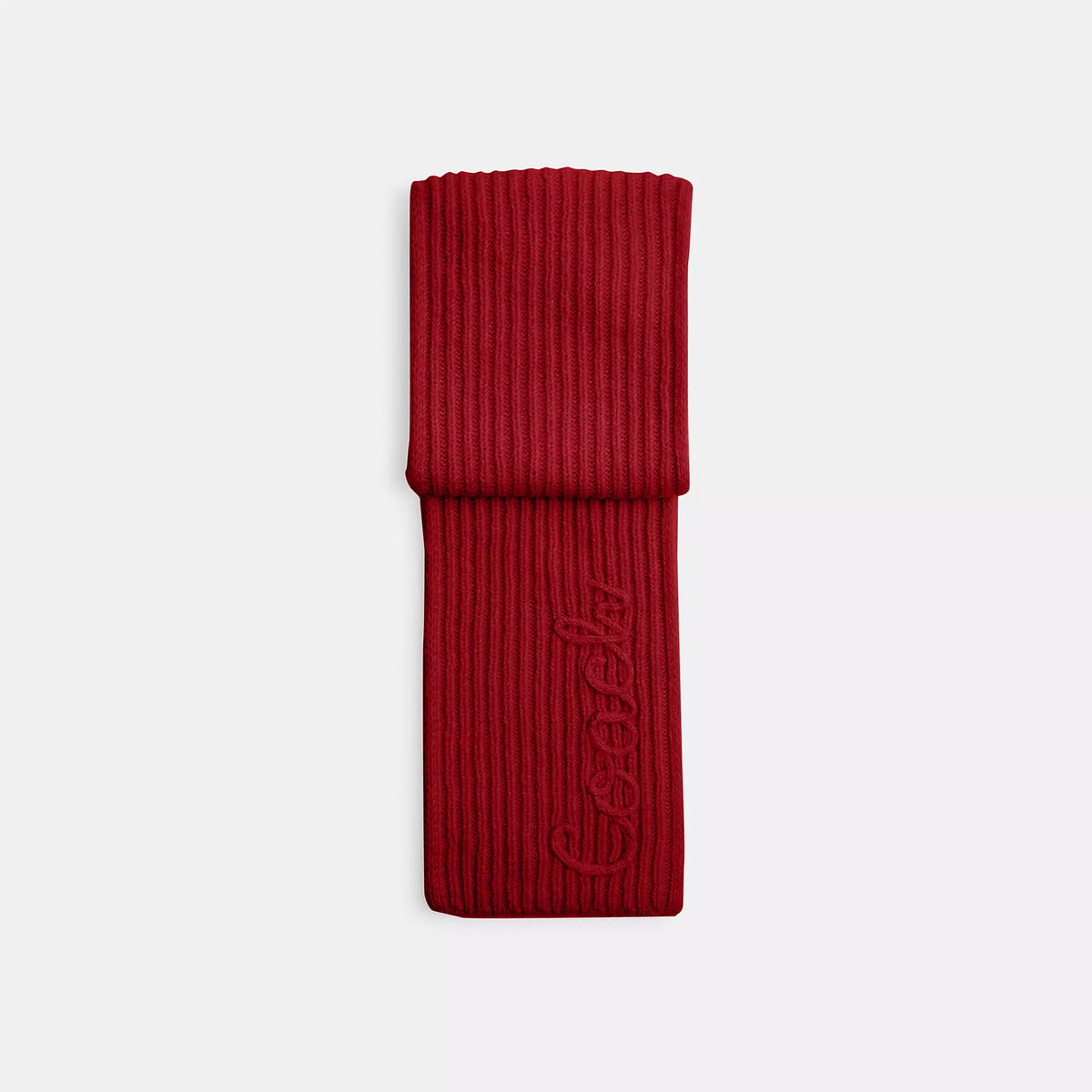 Coach Outlet Coach Script Knit Muffler