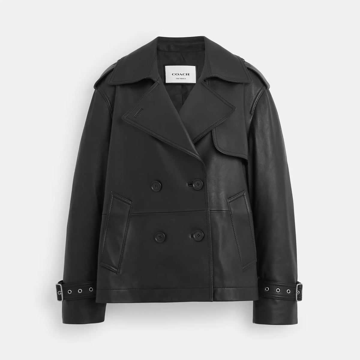 Coach Outlet Mini Leather Trench