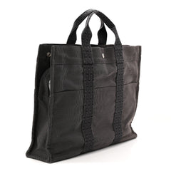 Canvas Herline MM Tote Grey