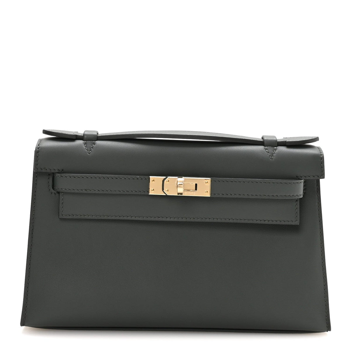 Swift Kelly Pochette Clutch Vert Mangrove